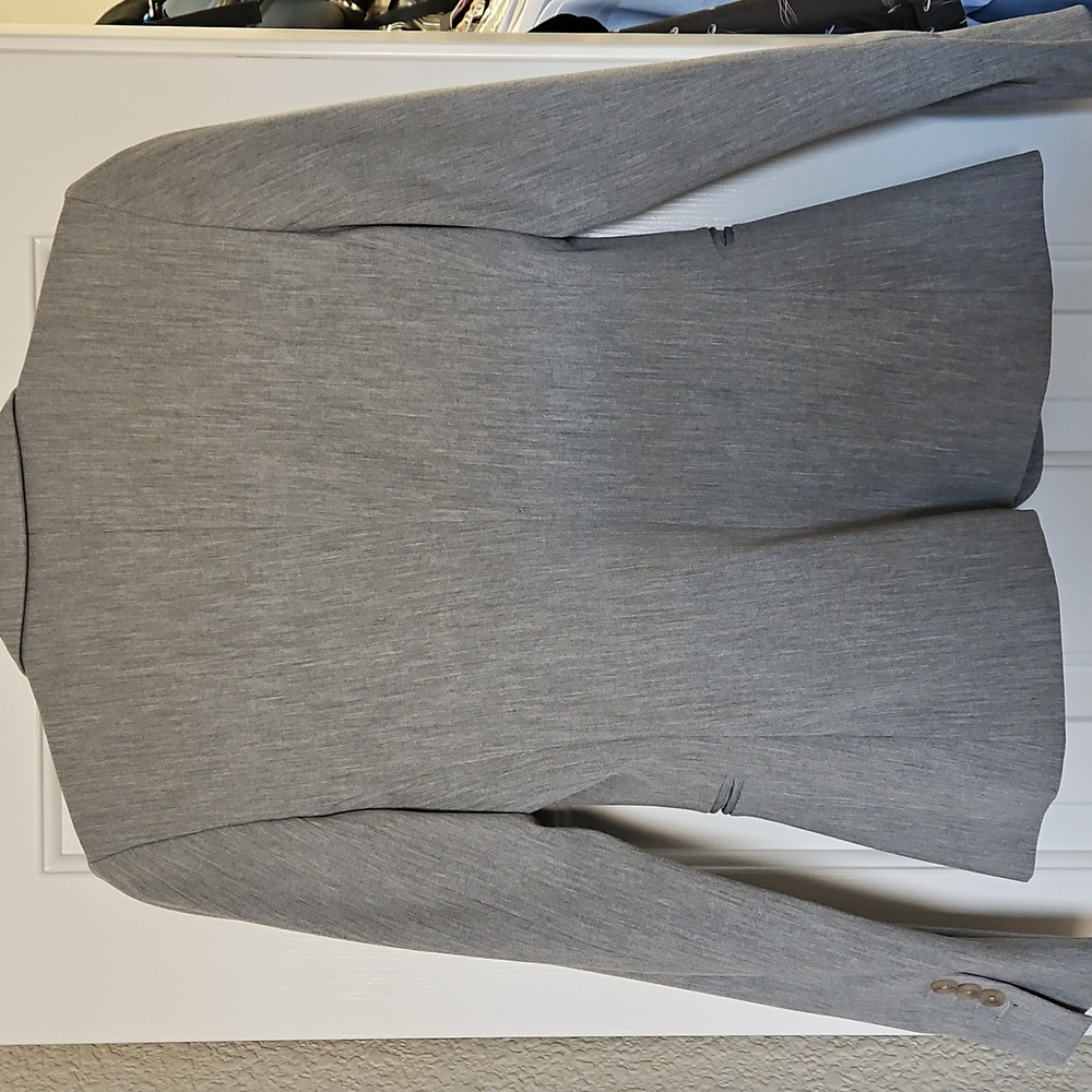 Express Light Gray Blazer - Picture 3 of 7
